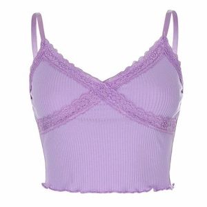 Y2K Purple Crop Top (Size Small)